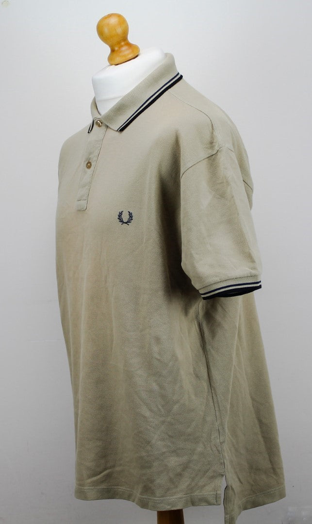 🔥 Fred Perry Poloshirt hellbraun 2XL