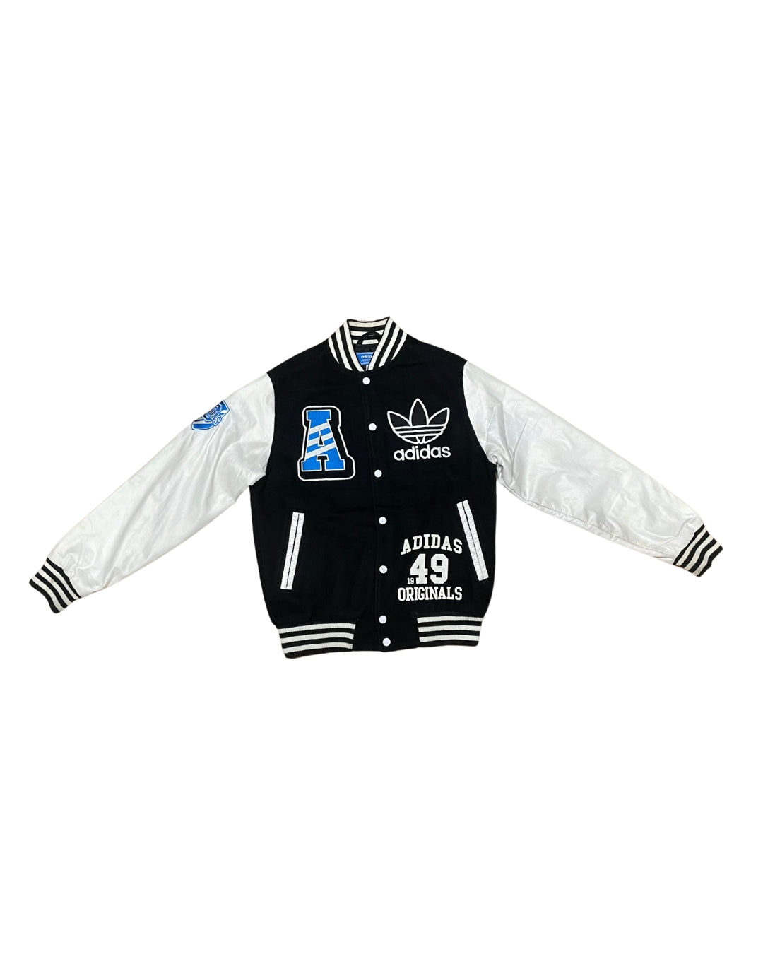 🔥 Adidas College Jacket Extra small - Noir et blanc