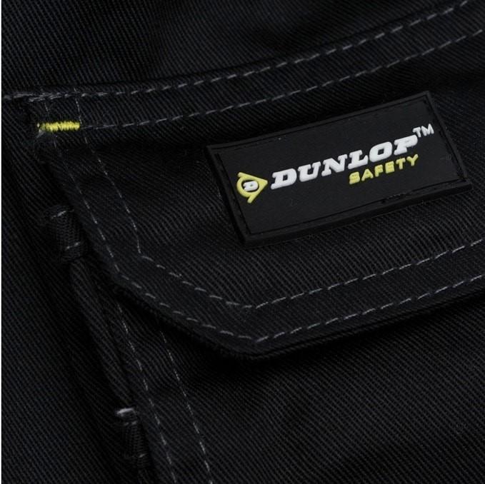 Dunlop On Site Hose mit Rücken und durchgehendem Reißverschluss - schwarz -