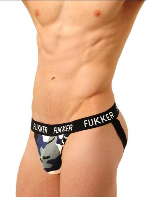 "Fukker" Tiefsitzender Jockstrap - Camouflage